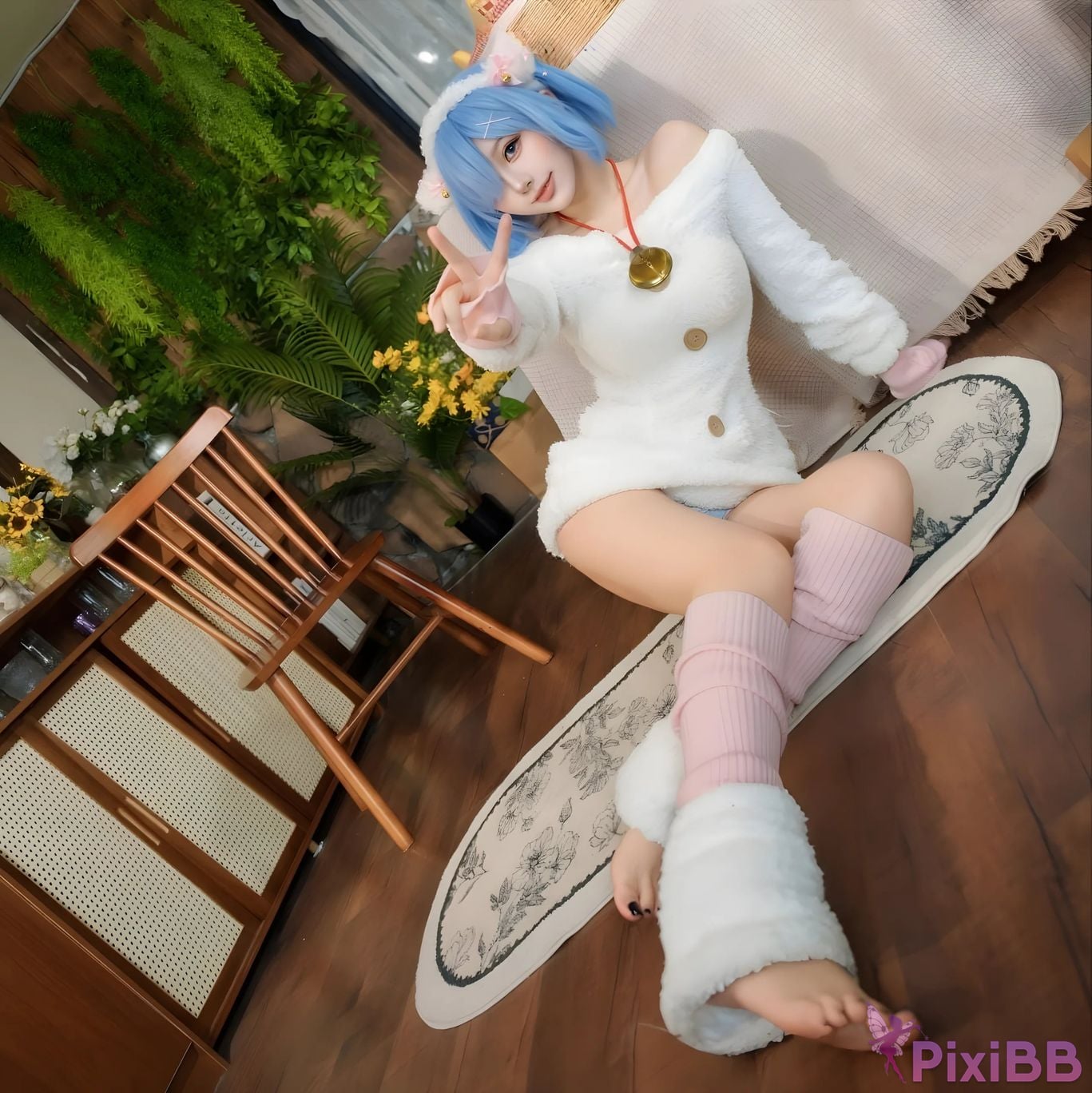 Cosplayer CatDemon Meow cub your cat Lamb waiting for his master to return PixiBB.COM 015