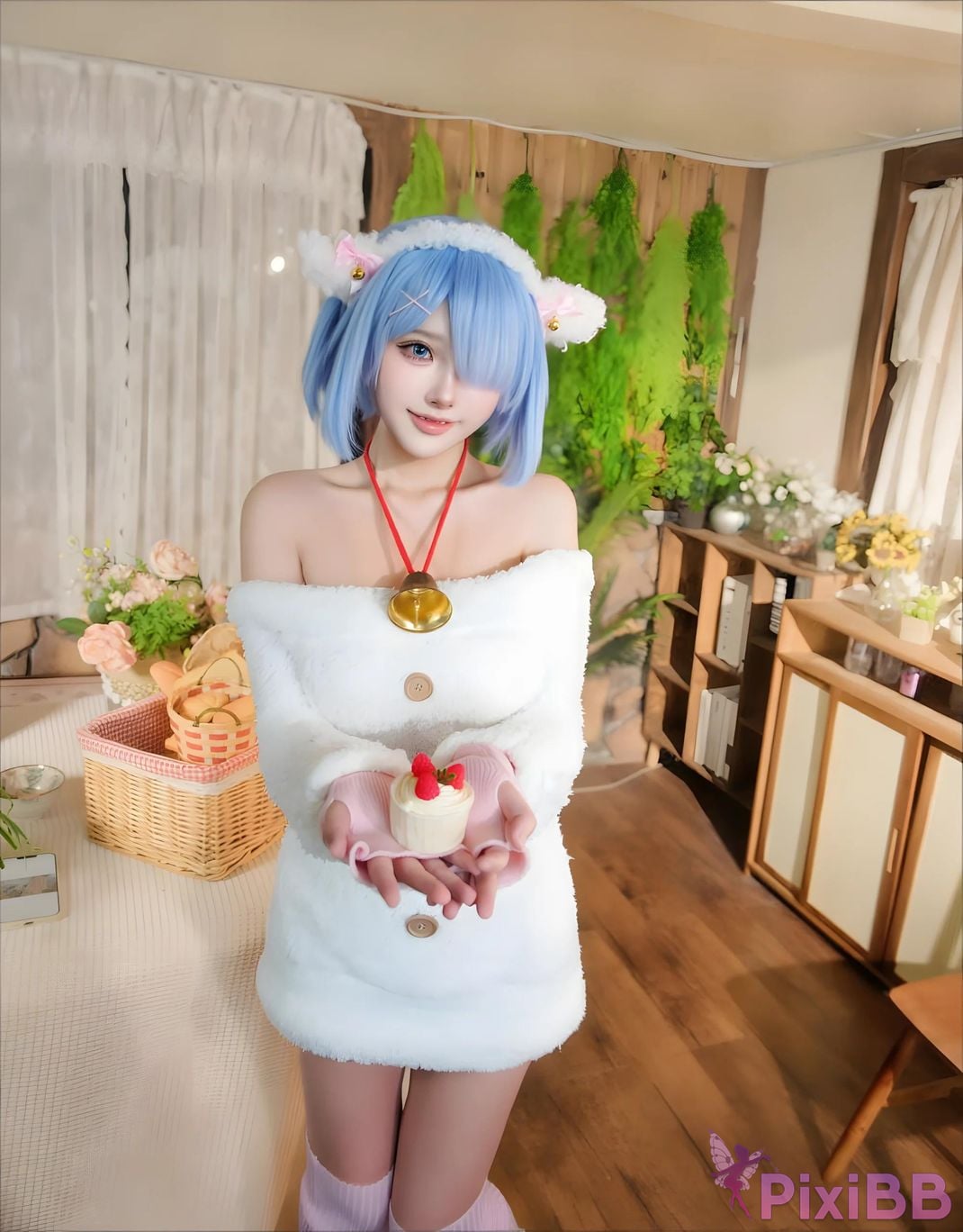 Cosplayer CatDemon Meow cub your cat Lamb waiting for his master to return PixiBB.COM 016