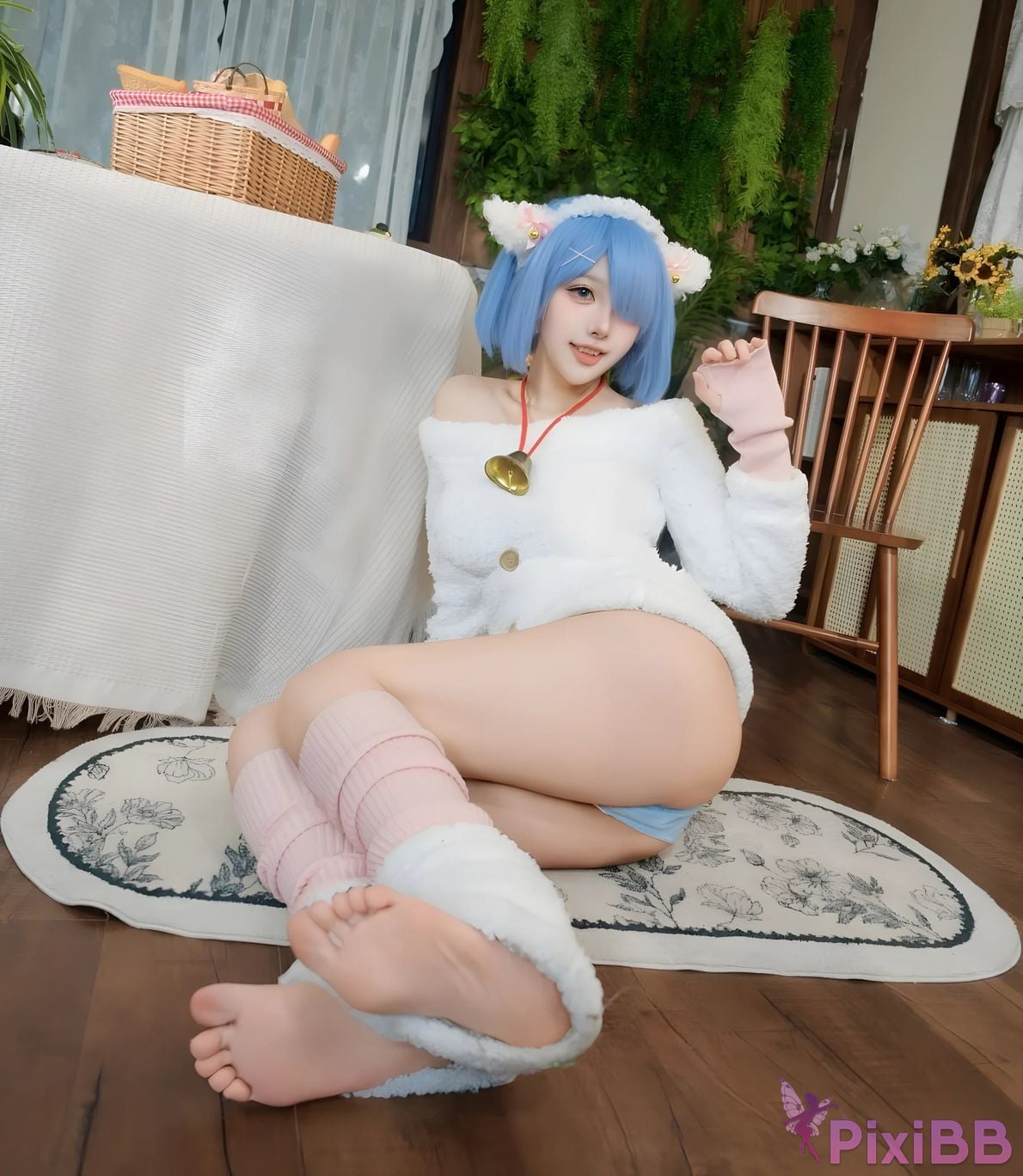 Cosplayer CatDemon Meow cub your cat Lamb waiting for his master to return PixiBB.COM 025