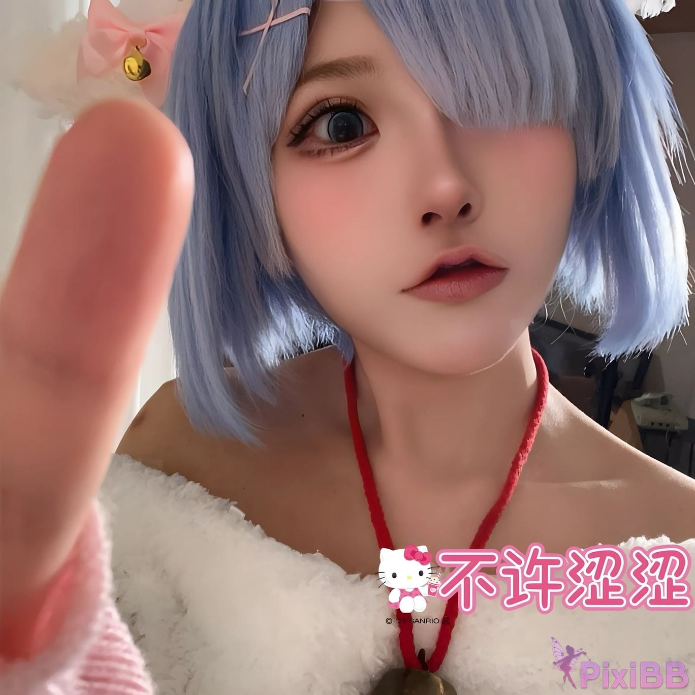 Cosplayer CatDemon Meow cub your cat Lamb waiting for his master to return PixiBB.COM 056