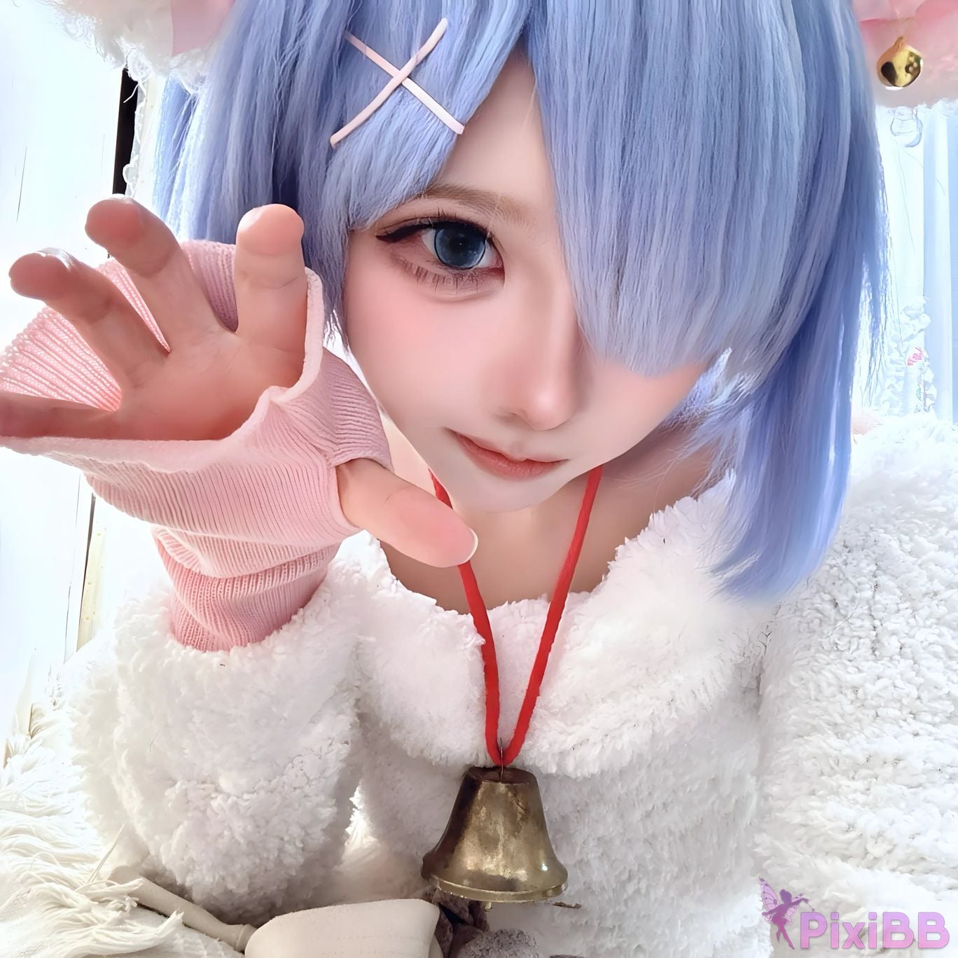 Cosplayer CatDemon Meow cub your cat Lamb waiting for his master to return PixiBB.COM 059