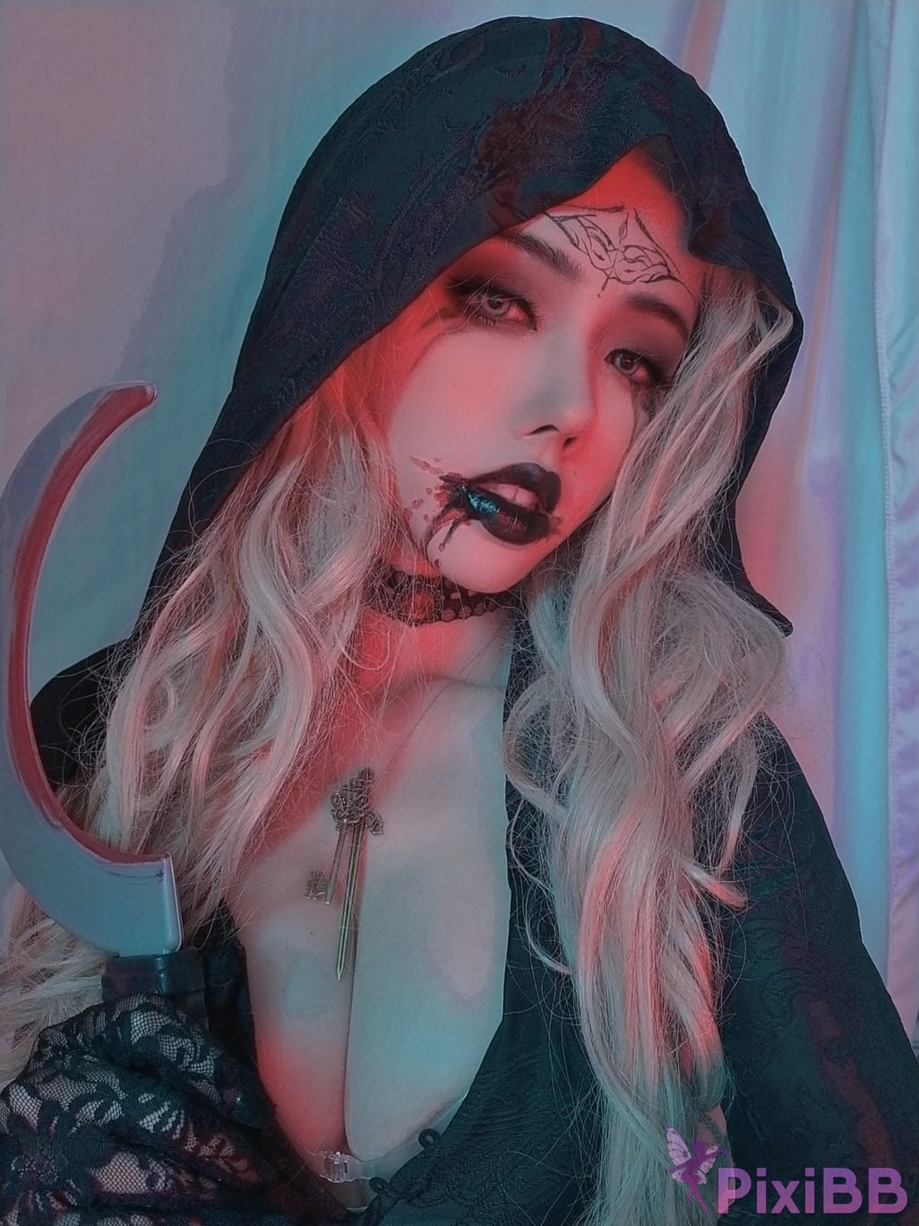 Cosplayer Titanium alloy TiTi vampire PixiBB.COM 002