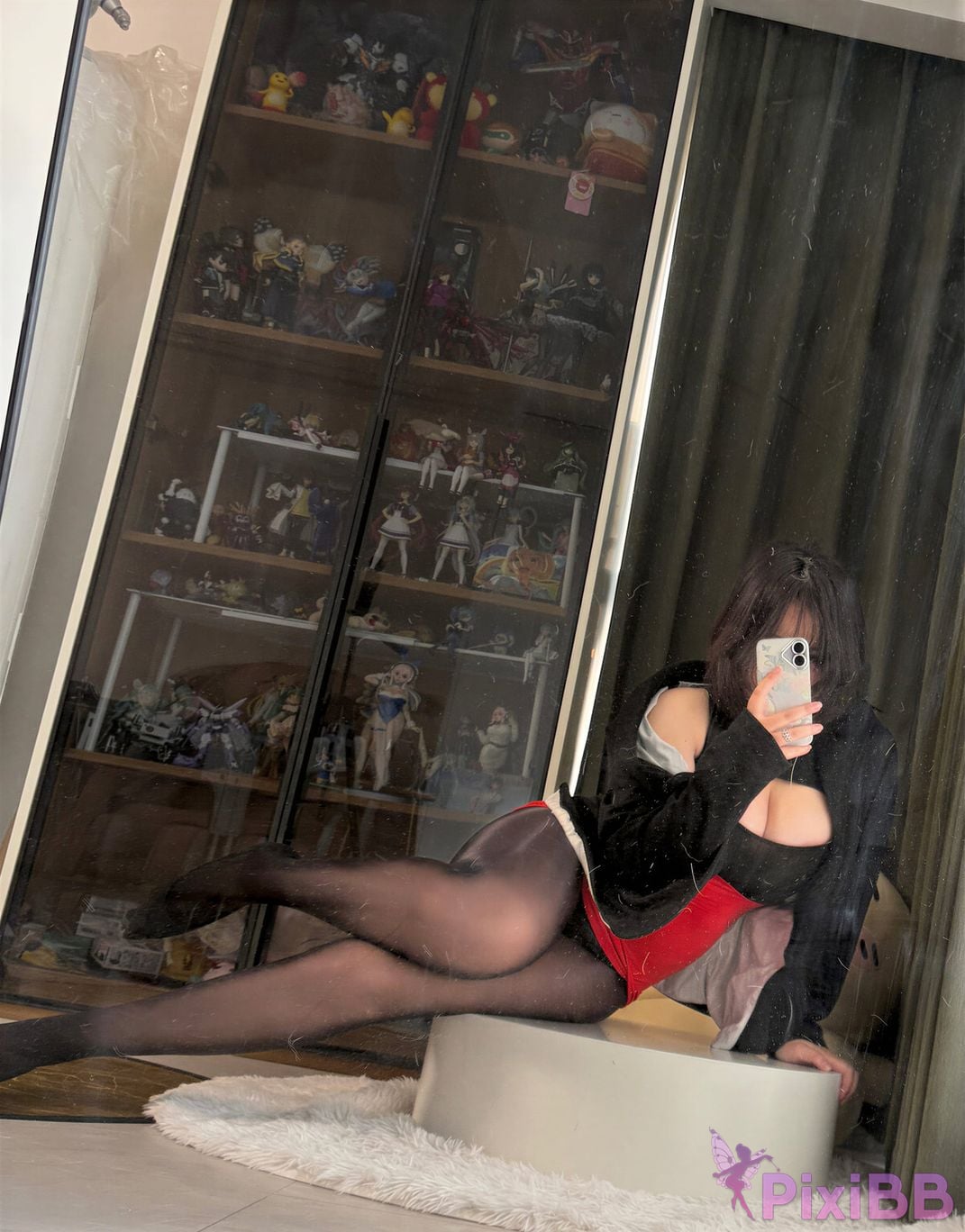 Cosplayer Ah Ban is very happy today Social animal selfie PixiBB.COM 007