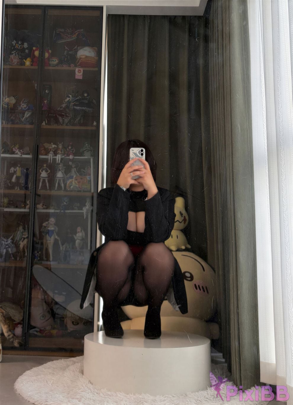 Cosplayer Ah Ban is very happy today Social animal selfie PixiBB.COM 020