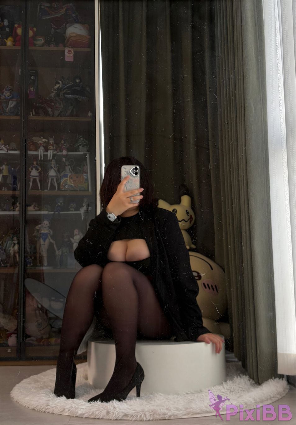 Cosplayer Ah Ban is very happy today Social animal selfie PixiBB.COM 021