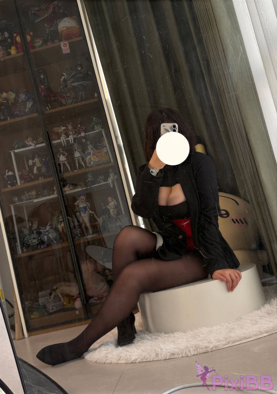 Cosplayer Ah Ban is very happy today Social animal selfie PixiBB.COM 022