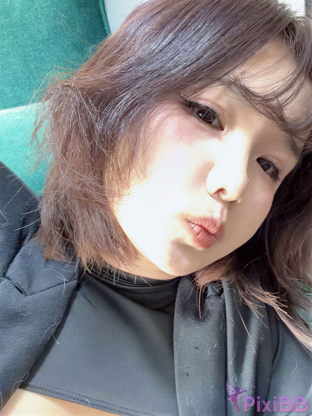 Cosplayer Ah Ban is very happy today Social animal selfie PixiBB.COM 025