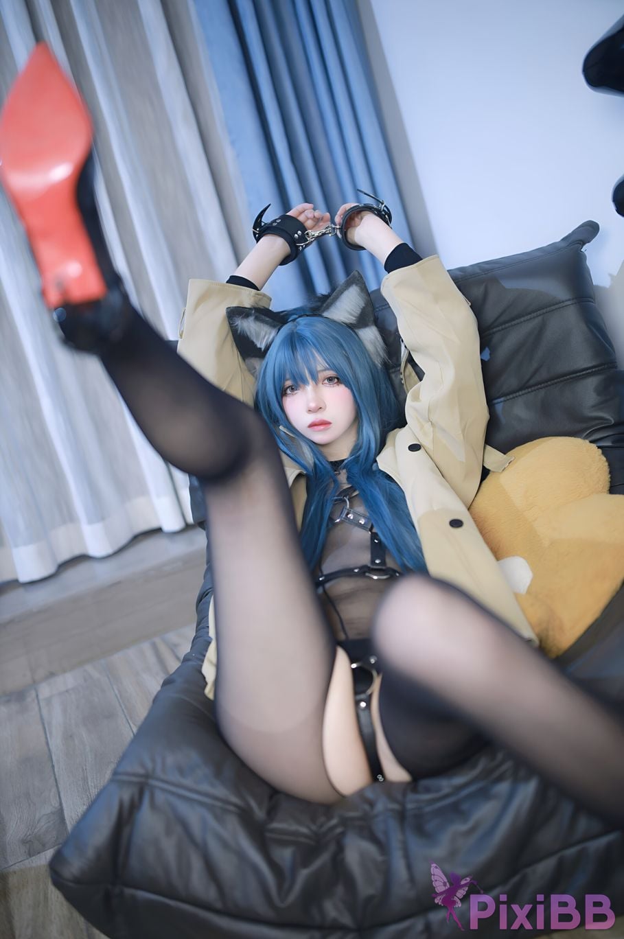 Cosplay Crazy Catss Cat Ear Strap Bonding PixiBB.COM 025