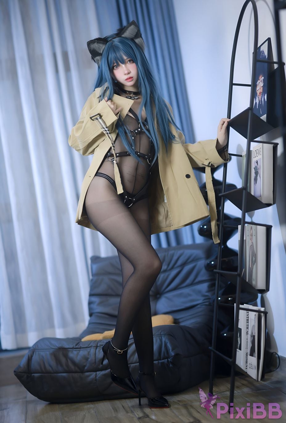 Cosplay Crazy Catss Cat Ear Strap Bonding PixiBB.COM 036