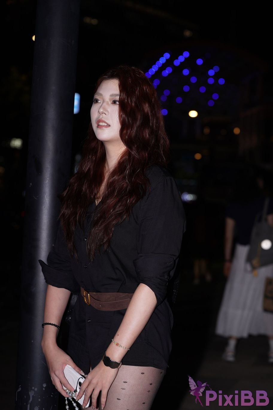 Featured Street Photography Works No.5376 Delicate beautiful and exquisite black stockings PixiBB.COM 082