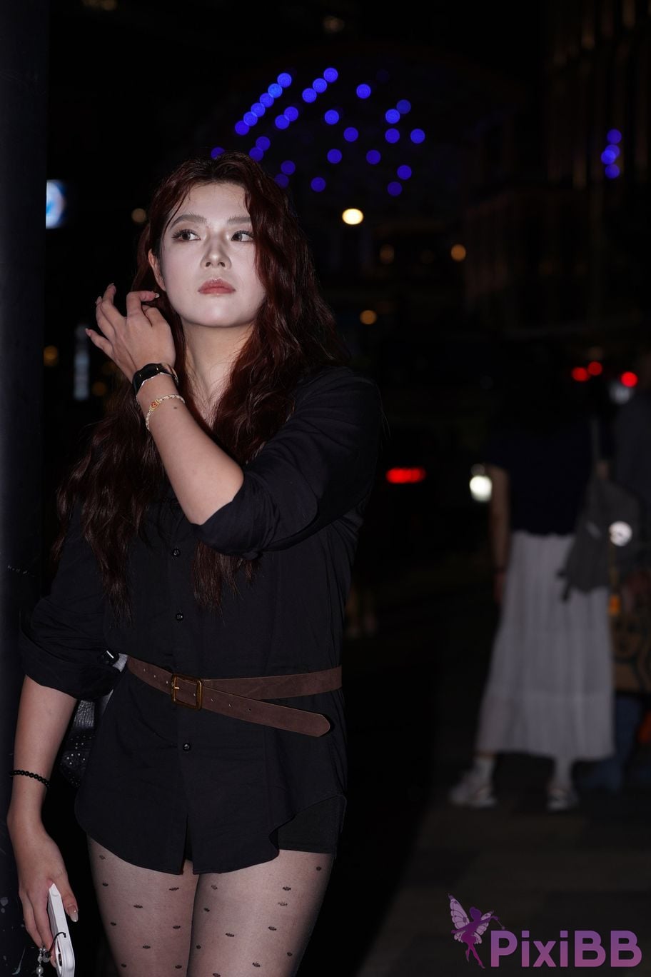 Featured Street Photography Works No.5376 Delicate beautiful and exquisite black stockings PixiBB.COM 084