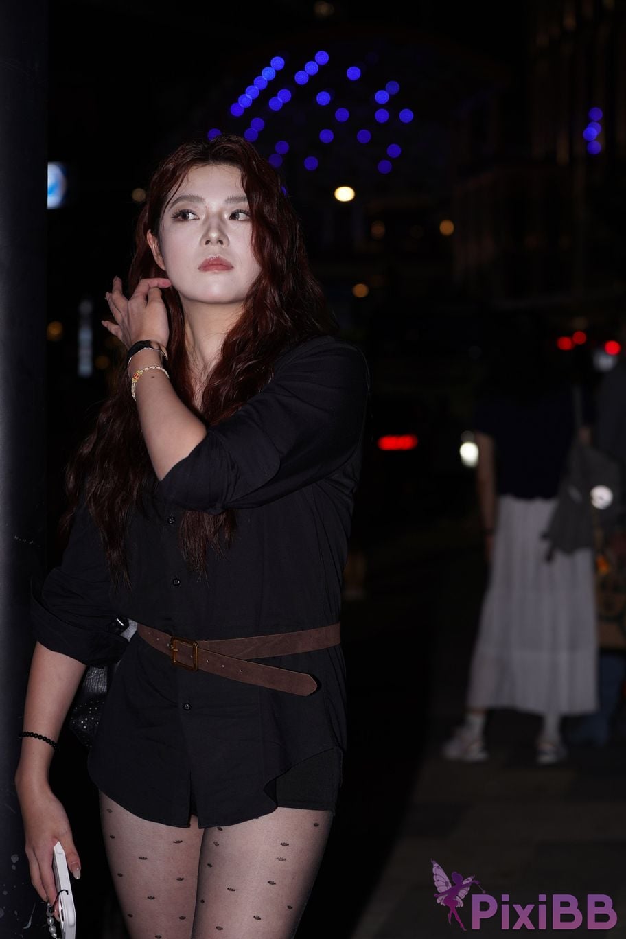 Featured Street Photography Works No.5376 Delicate beautiful and exquisite black stockings PixiBB.COM 085