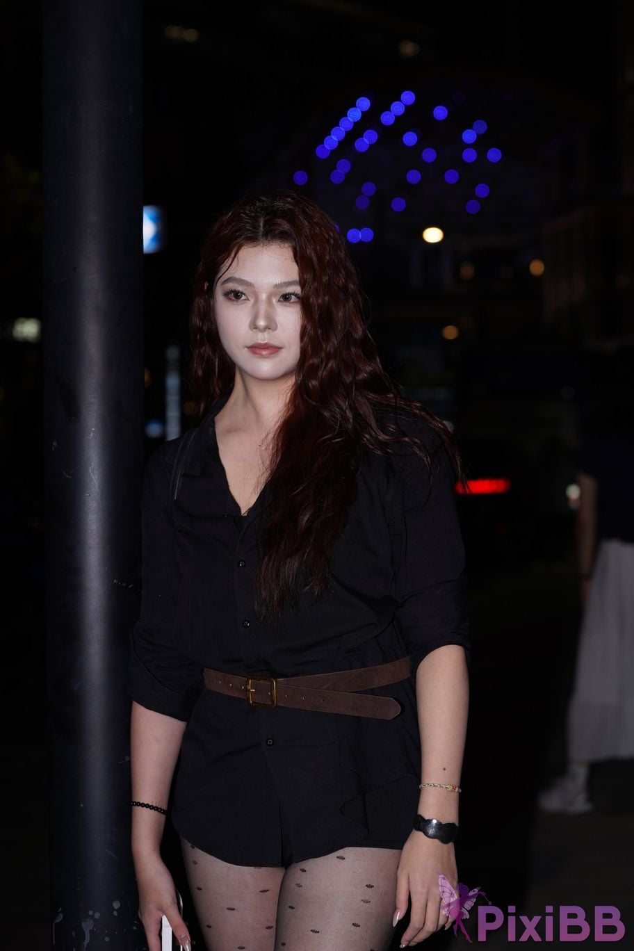 Featured Street Photography Works No.5376 Delicate beautiful and exquisite black stockings PixiBB.COM 086