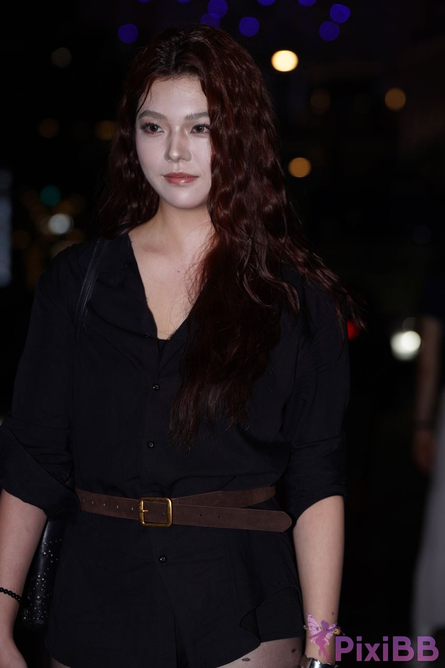 Featured Street Photography Works No.5376 Delicate beautiful and exquisite black stockings PixiBB.COM 094