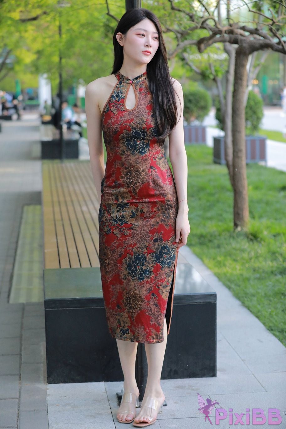 Featured Street Photography Works No.5380 Chinese cheongsam beauty PixiBB.COM 007