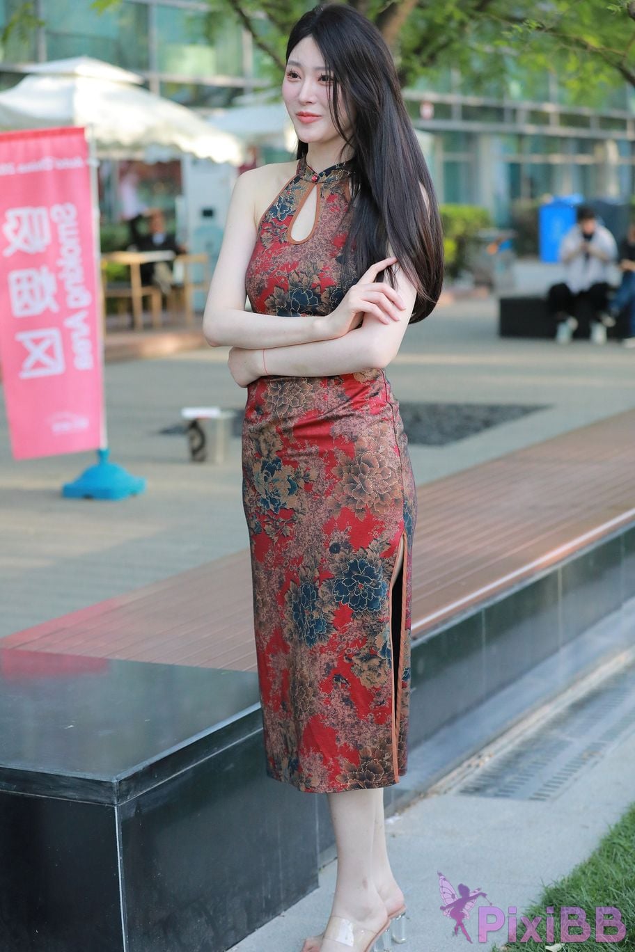 Featured Street Photography Works No.5380 Chinese cheongsam beauty PixiBB.COM 067