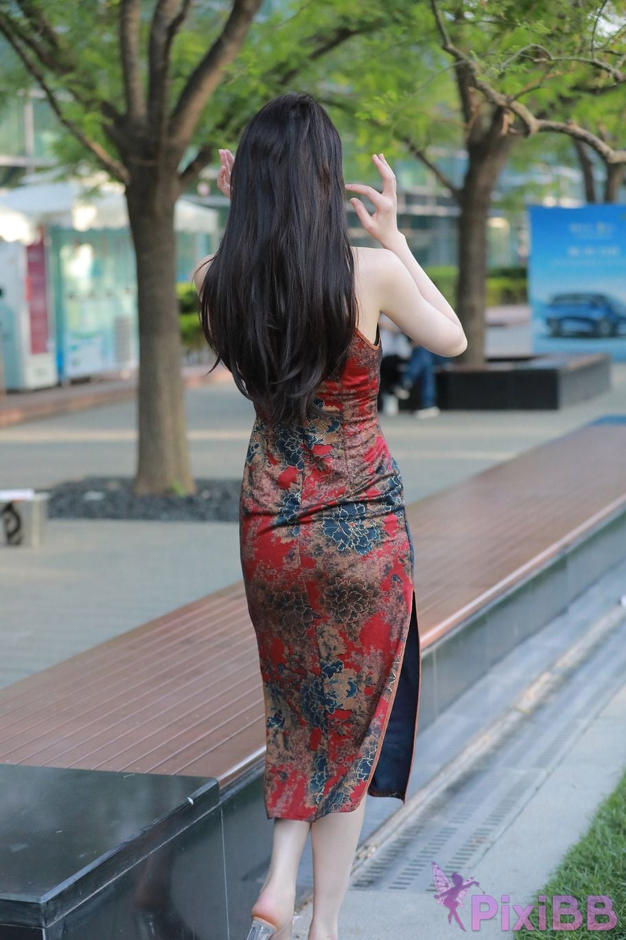 Featured Street Photography Works No.5380 Chinese cheongsam beauty PixiBB.COM 072