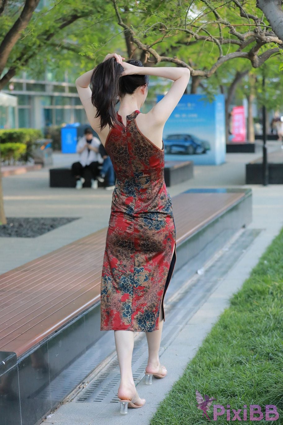 Featured Street Photography Works No.5380 Chinese cheongsam beauty PixiBB.COM 075