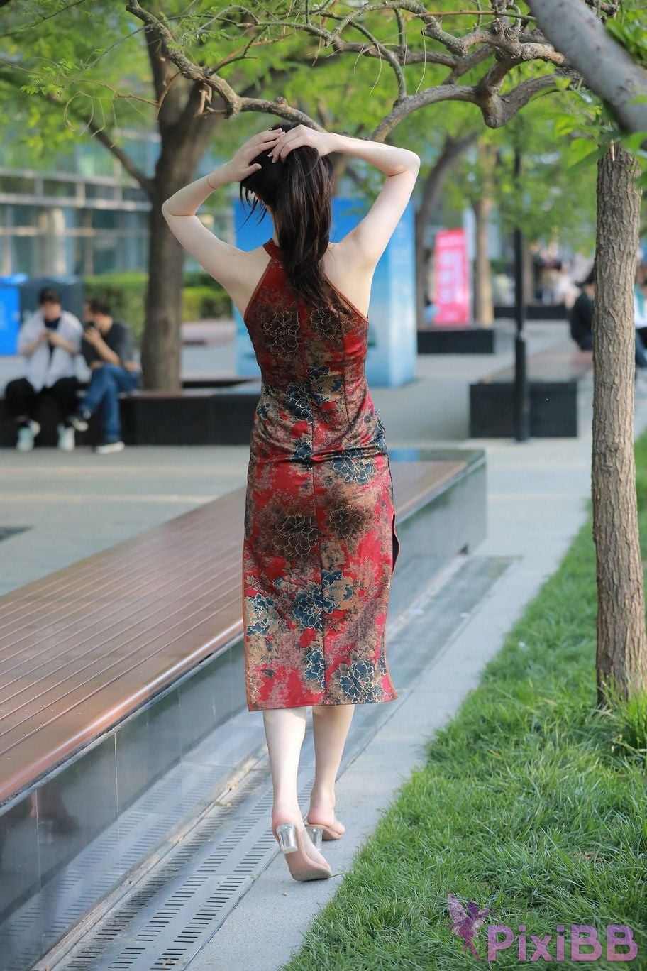 Featured Street Photography Works No.5380 Chinese cheongsam beauty PixiBB.COM 082