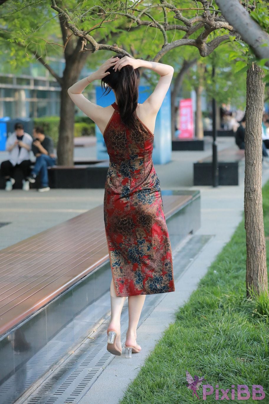 Featured Street Photography Works No.5380 Chinese cheongsam beauty PixiBB.COM 083