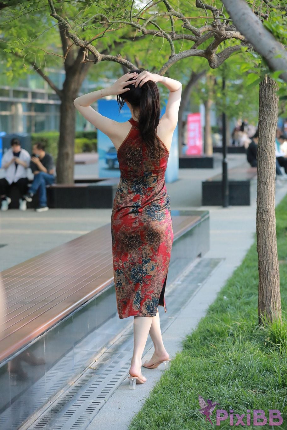 Featured Street Photography Works No.5380 Chinese cheongsam beauty PixiBB.COM 086