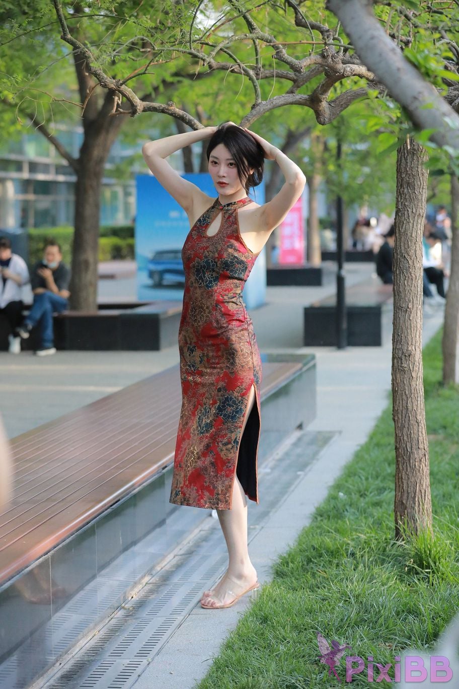 Featured Street Photography Works No.5380 Chinese cheongsam beauty PixiBB.COM 087