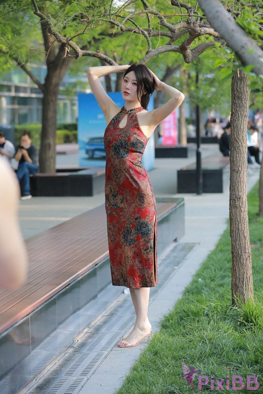Featured Street Photography Works No.5380 Chinese cheongsam beauty PixiBB.COM 088