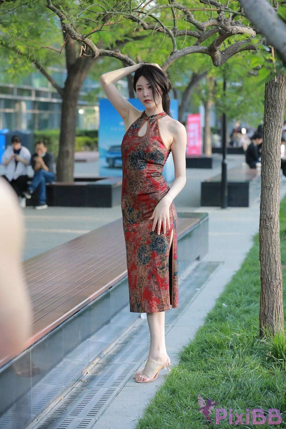 Featured Street Photography Works No.5380 Chinese cheongsam beauty PixiBB.COM 089