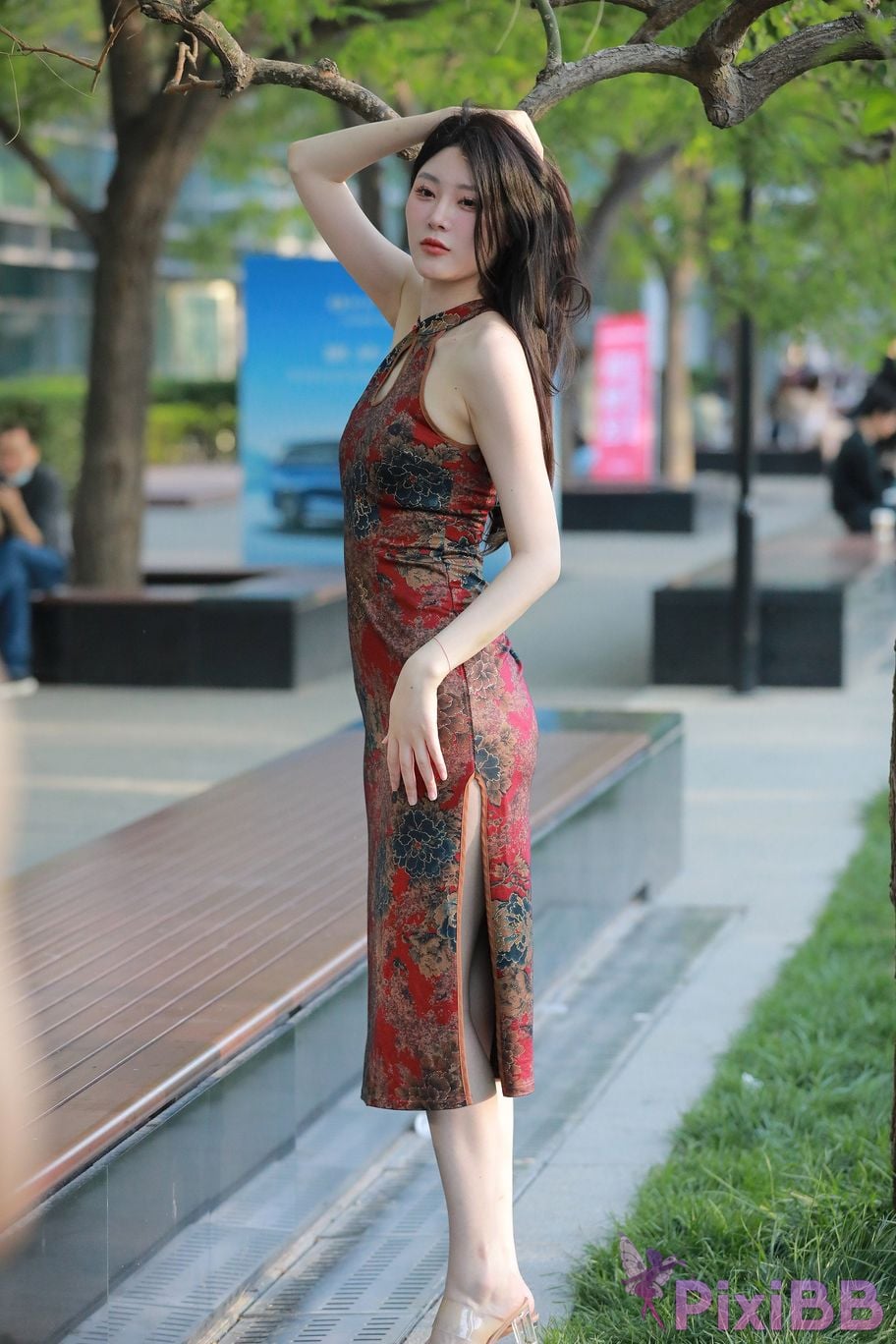 Featured Street Photography Works No.5380 Chinese cheongsam beauty PixiBB.COM 091