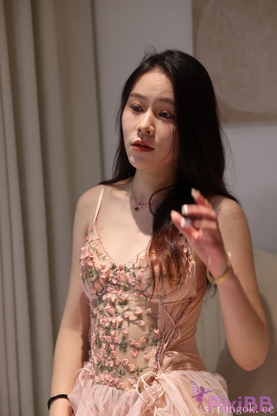 Private Photoshoot Xiyun Cold white skinned royal sister full scale S Level private shooting PixiBB.COM 029