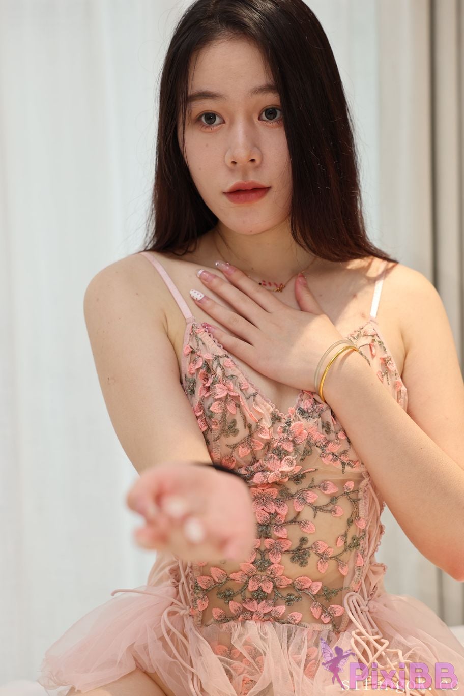 Private Photoshoot Xiyun Cold white skinned royal sister full scale S Level private shooting PixiBB.COM 064