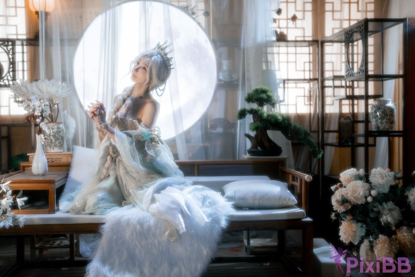 Cosplayer Call the beast 10 12 moon Member Highlights Nishuihan PixiBB.COM 044