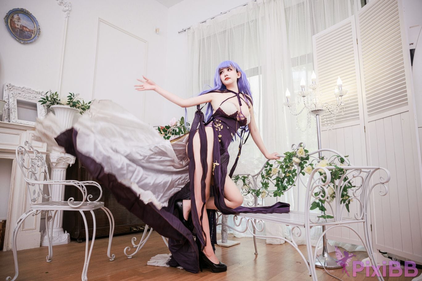 Cosplayer A Xuexue Dido dress PixiBB.COM 005