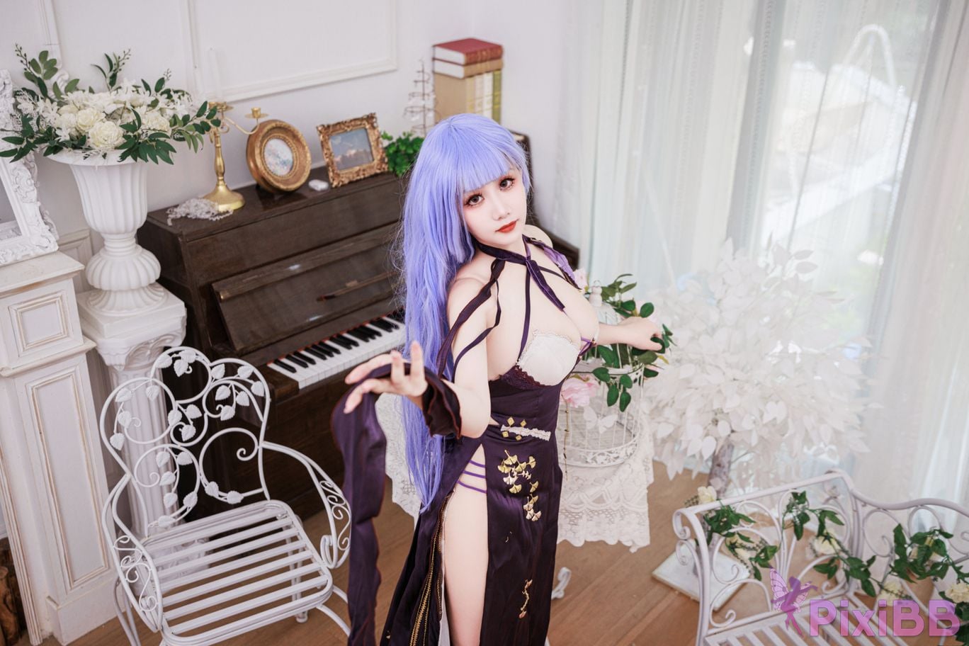 Cosplayer A Xuexue Dido dress PixiBB.COM 006