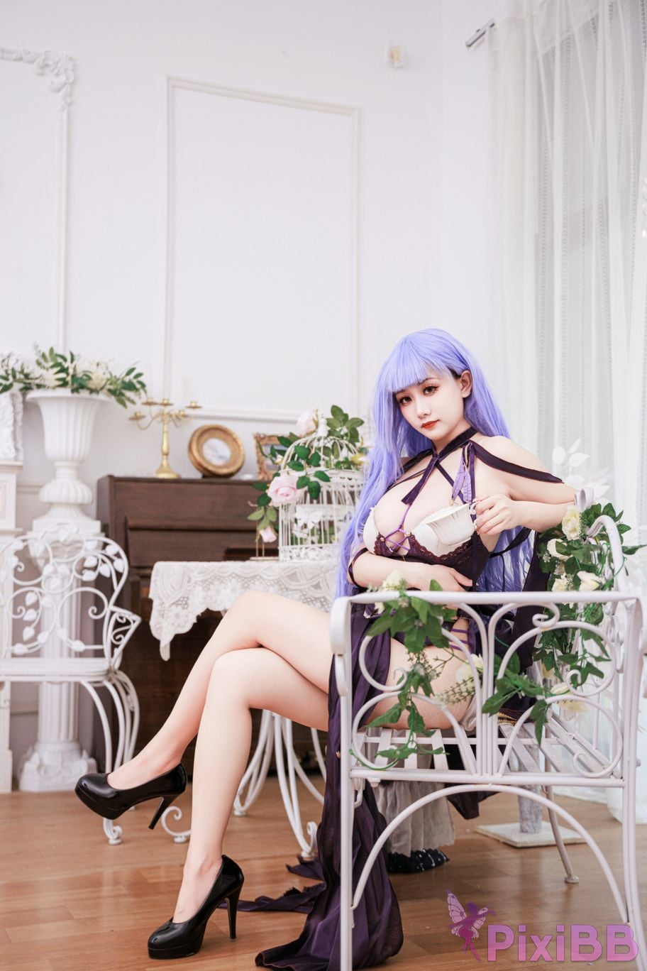 Cosplayer A Xuexue Dido dress PixiBB.COM 009