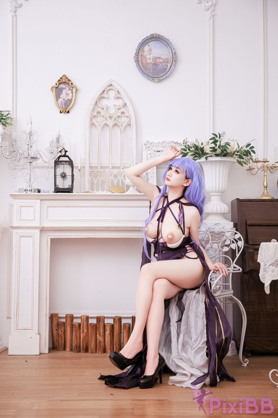 Cosplayer A Xuexue Dido dress PixiBB.COM 017