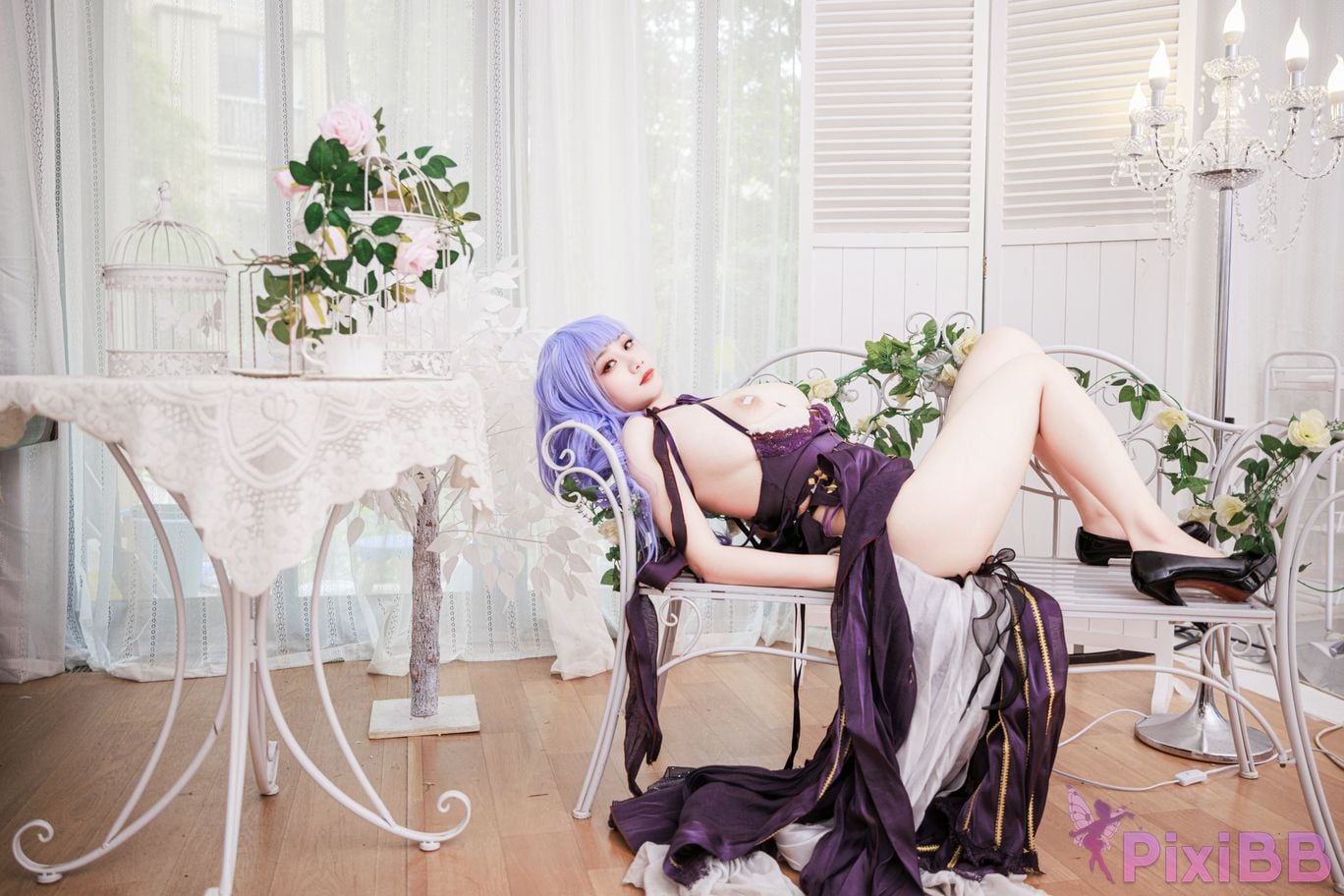 Cosplayer A Xuexue Dido dress PixiBB.COM 027
