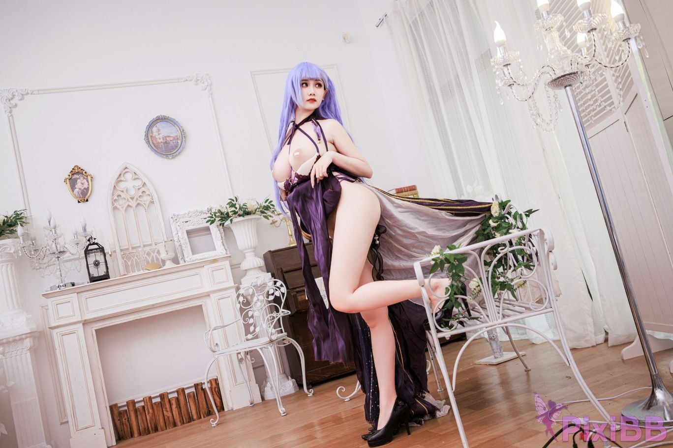 Cosplayer A Xuexue Dido dress PixiBB.COM 030