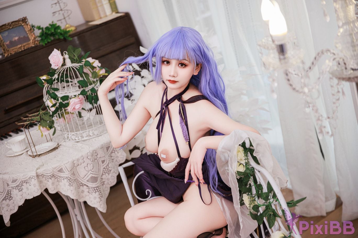 Cosplayer A Xuexue Dido dress PixiBB.COM 044