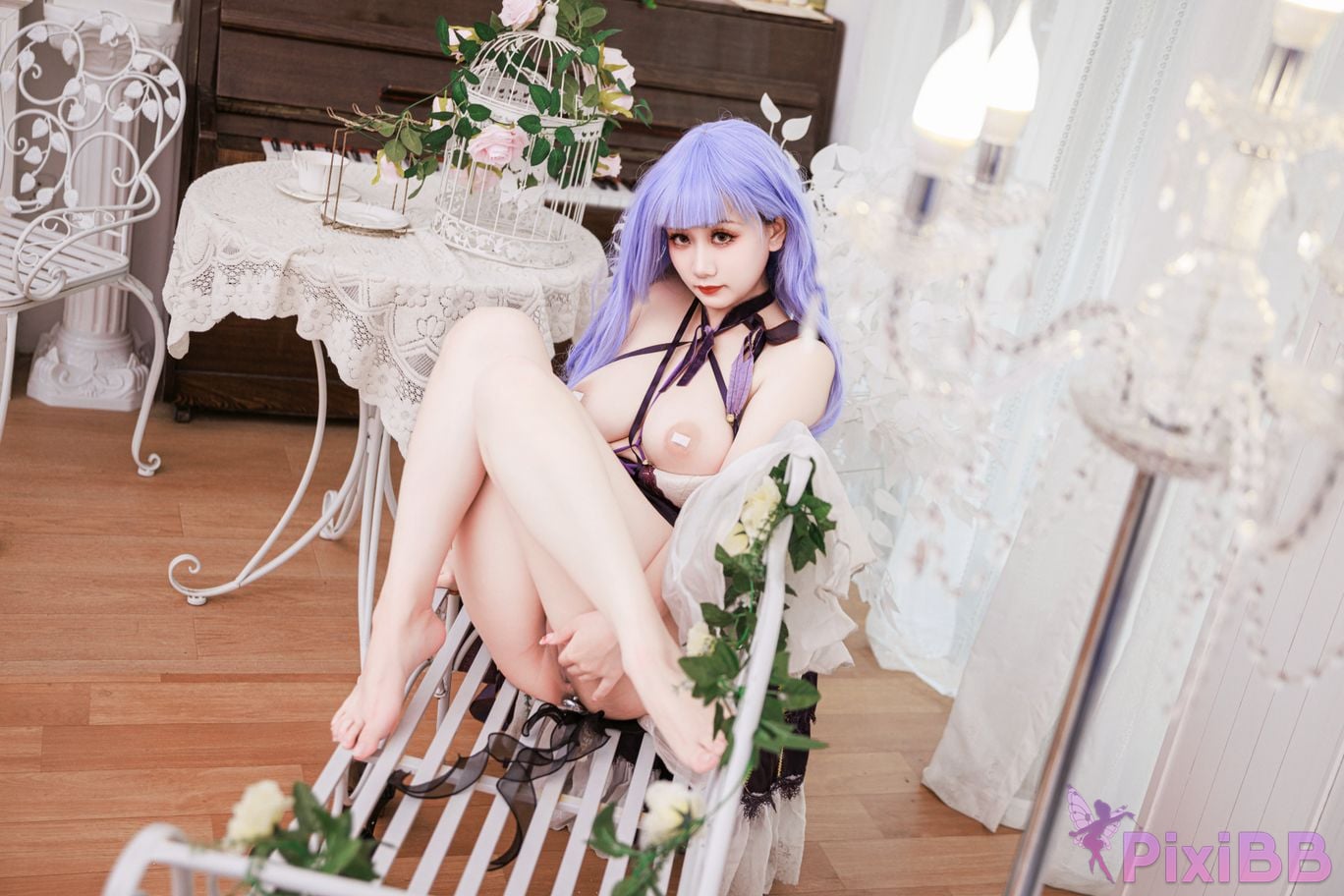 Cosplayer A Xuexue Dido dress PixiBB.COM 049