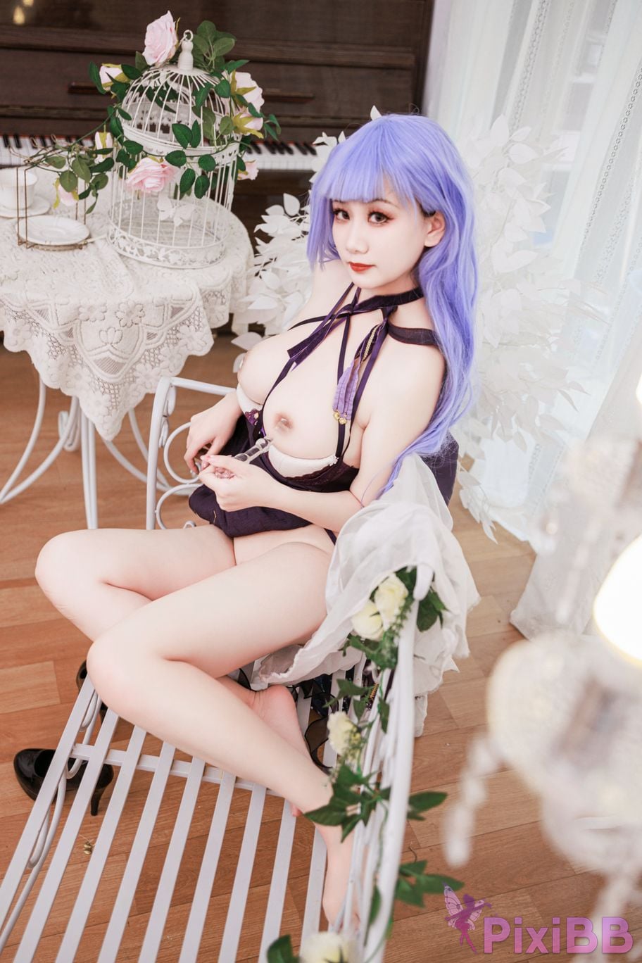 Cosplayer A Xuexue Dido dress PixiBB.COM 055