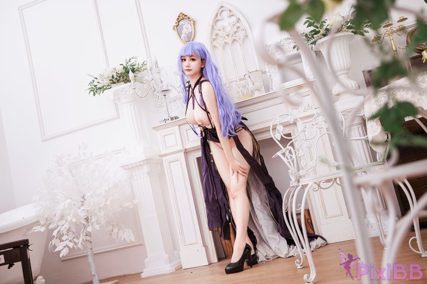 Cosplayer A Xuexue Dido dress PixiBB.COM 064