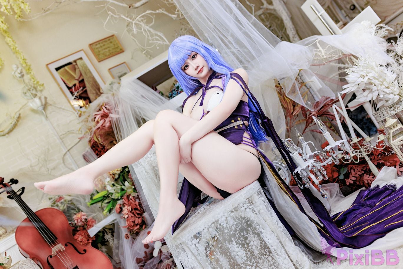 Cosplayer A Xuexue Dido dress PixiBB.COM 065