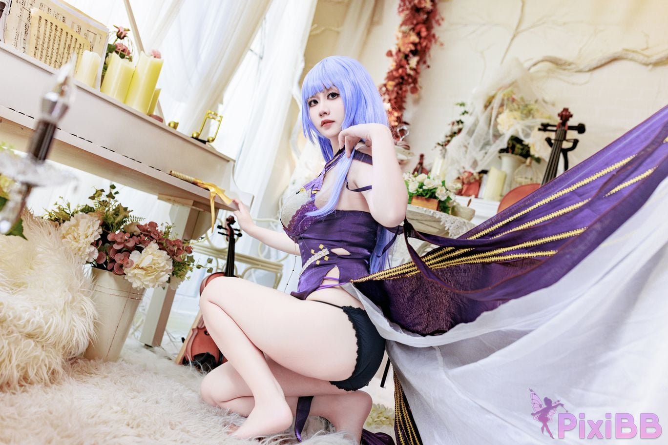 Cosplayer A Xuexue Dido dress PixiBB.COM 067