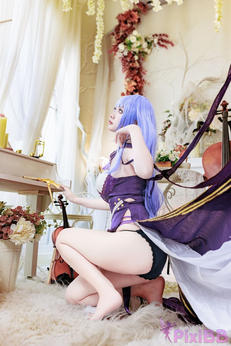 Cosplayer A Xuexue Dido dress PixiBB.COM 068