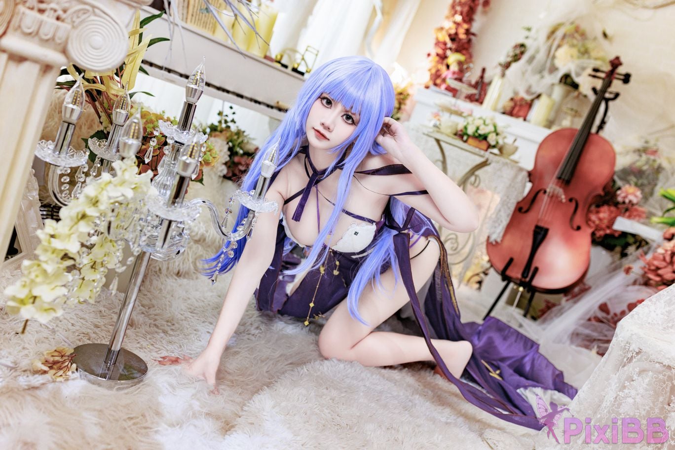 Cosplayer A Xuexue Dido dress PixiBB.COM 069