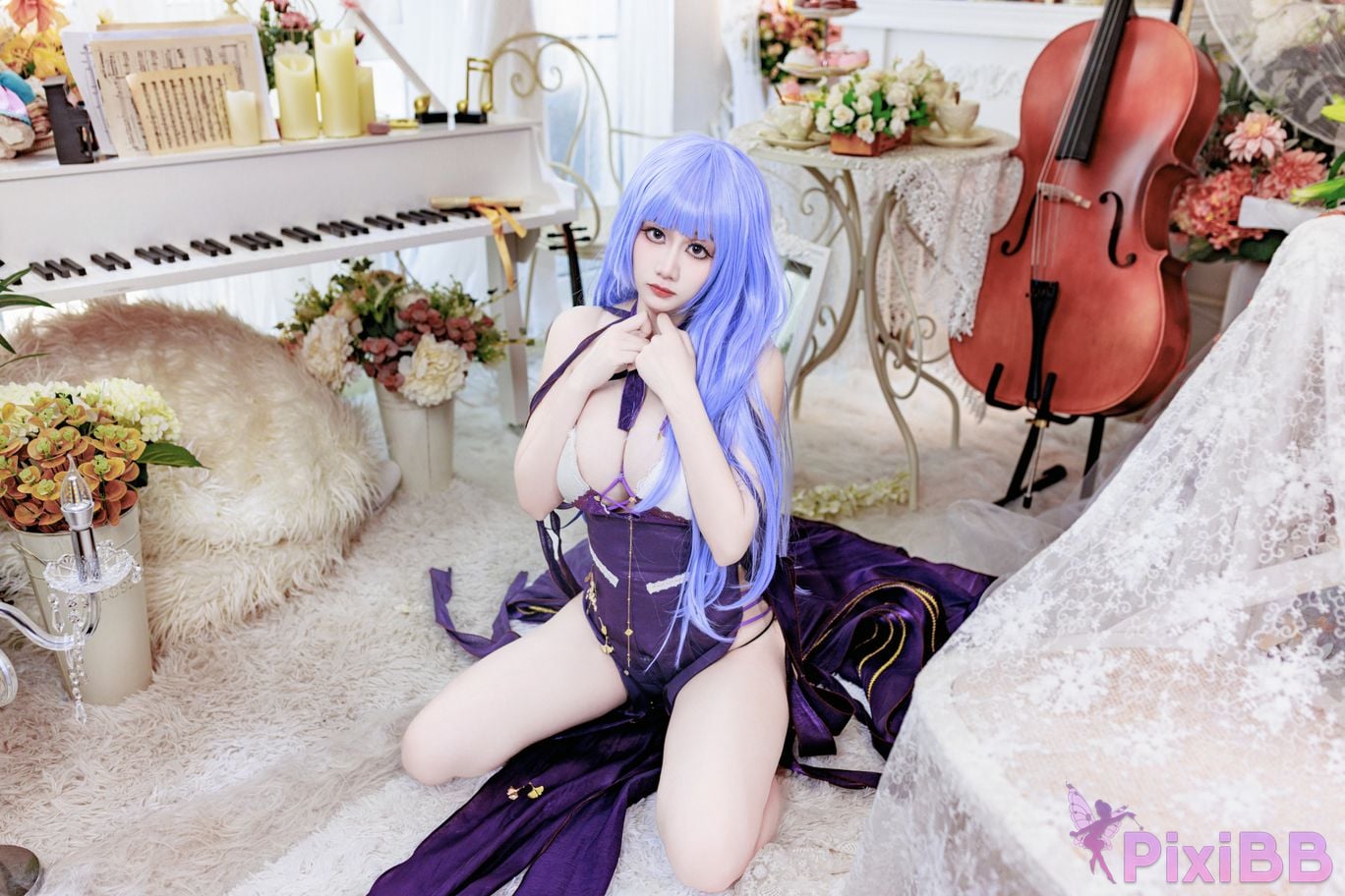 Cosplayer A Xuexue Dido dress PixiBB.COM 071