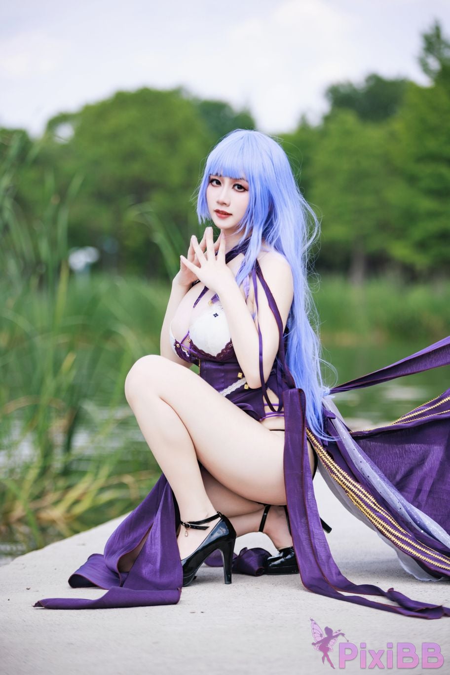 Cosplayer A Xuexue Dido dress PixiBB.COM 073