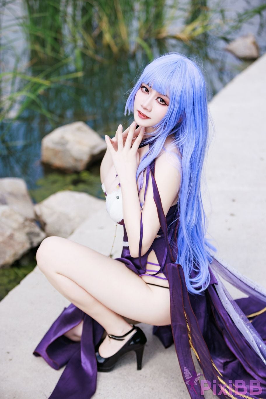 Cosplayer A Xuexue Dido dress PixiBB.COM 074