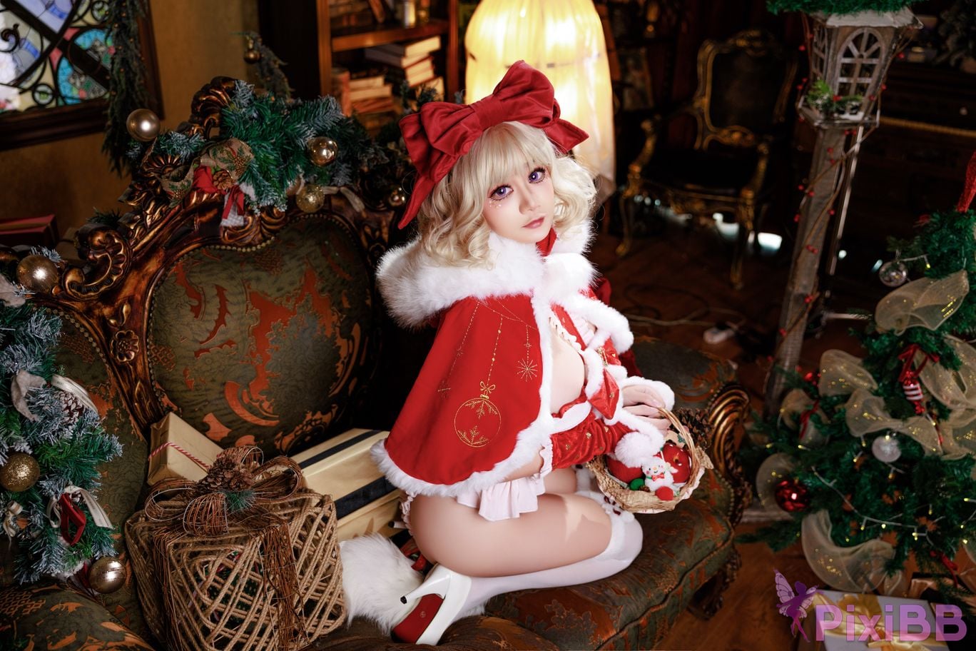 Cosplay A Xuexue Christmas Snow Elf PixiBB.COM 071